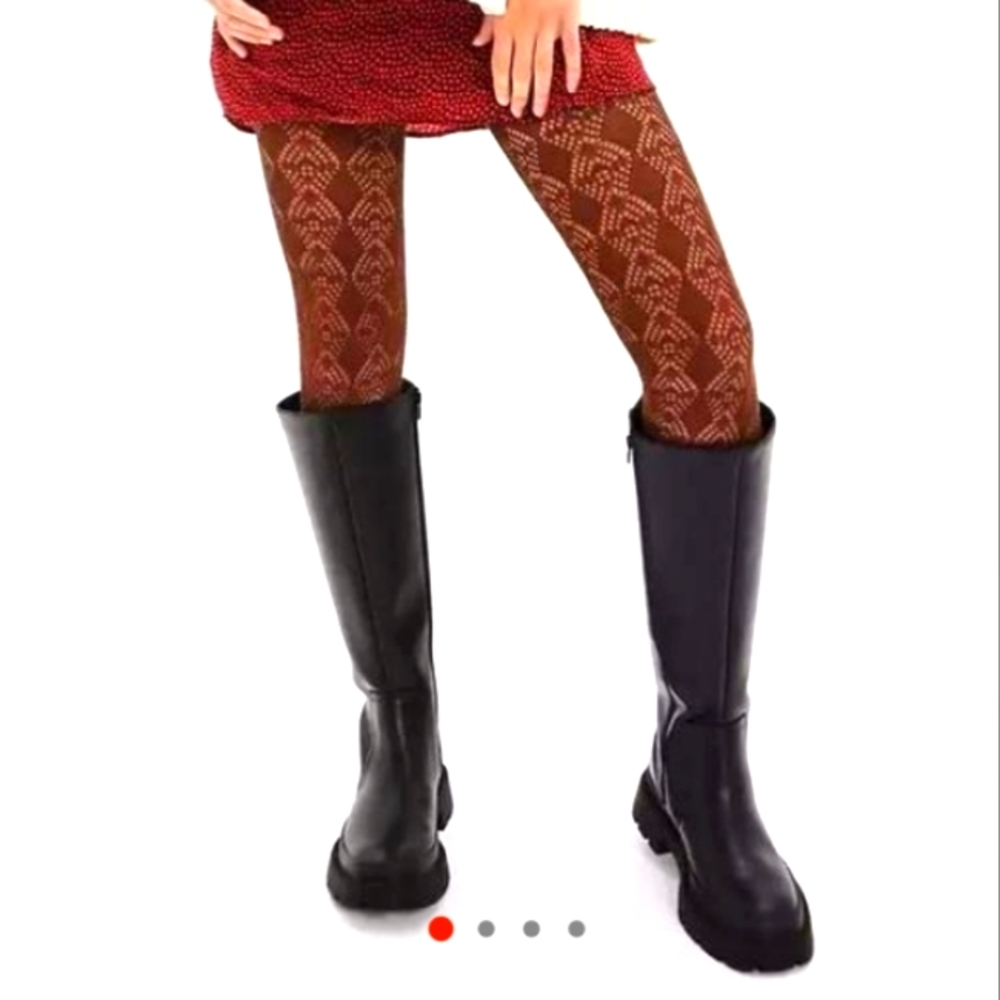 Knee-High Lug Boots